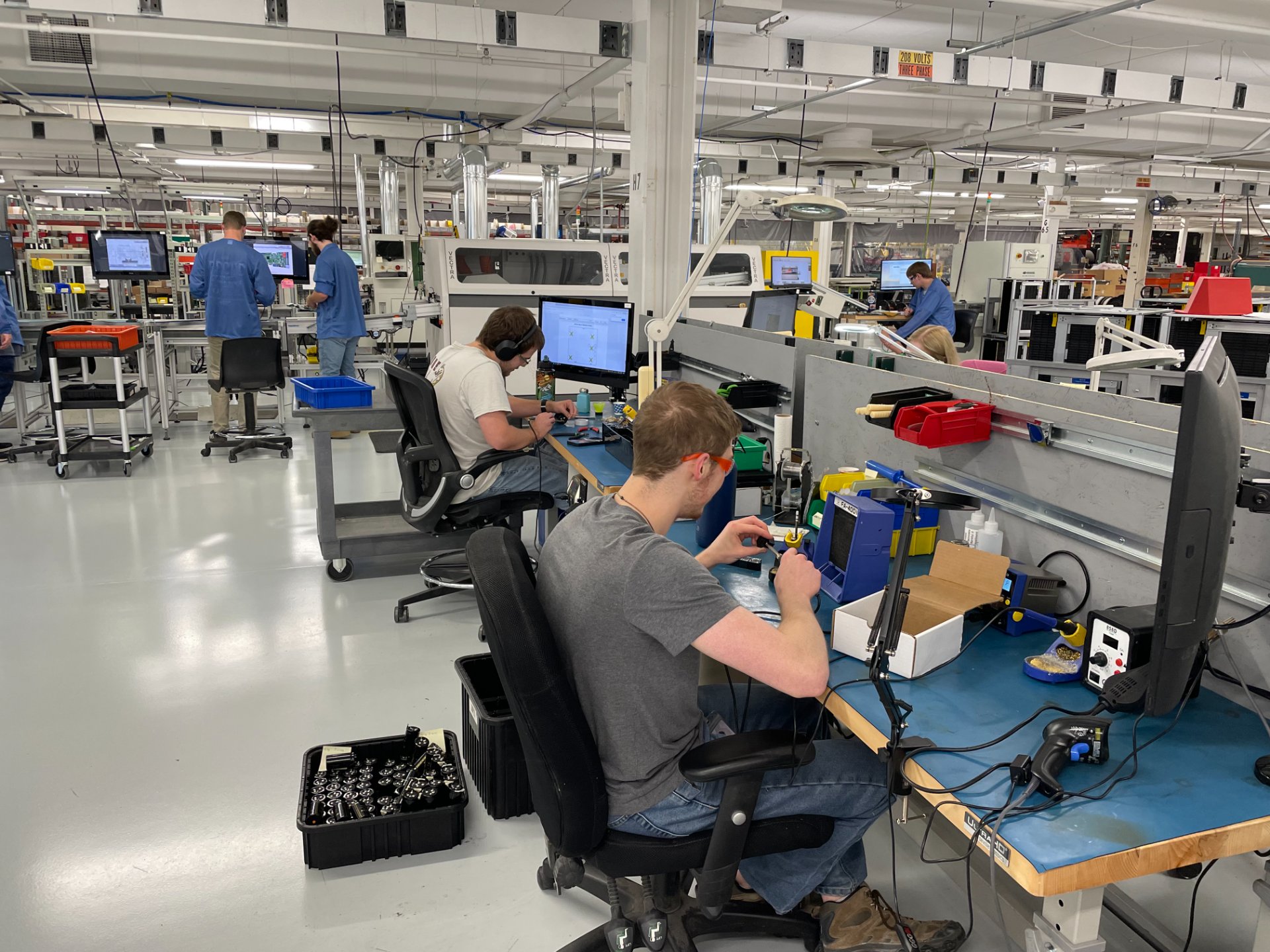Phase Technologies facility floor