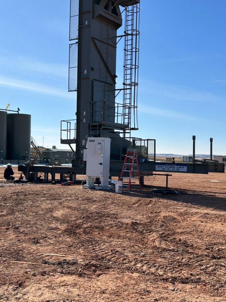 Positive displacement pump installation