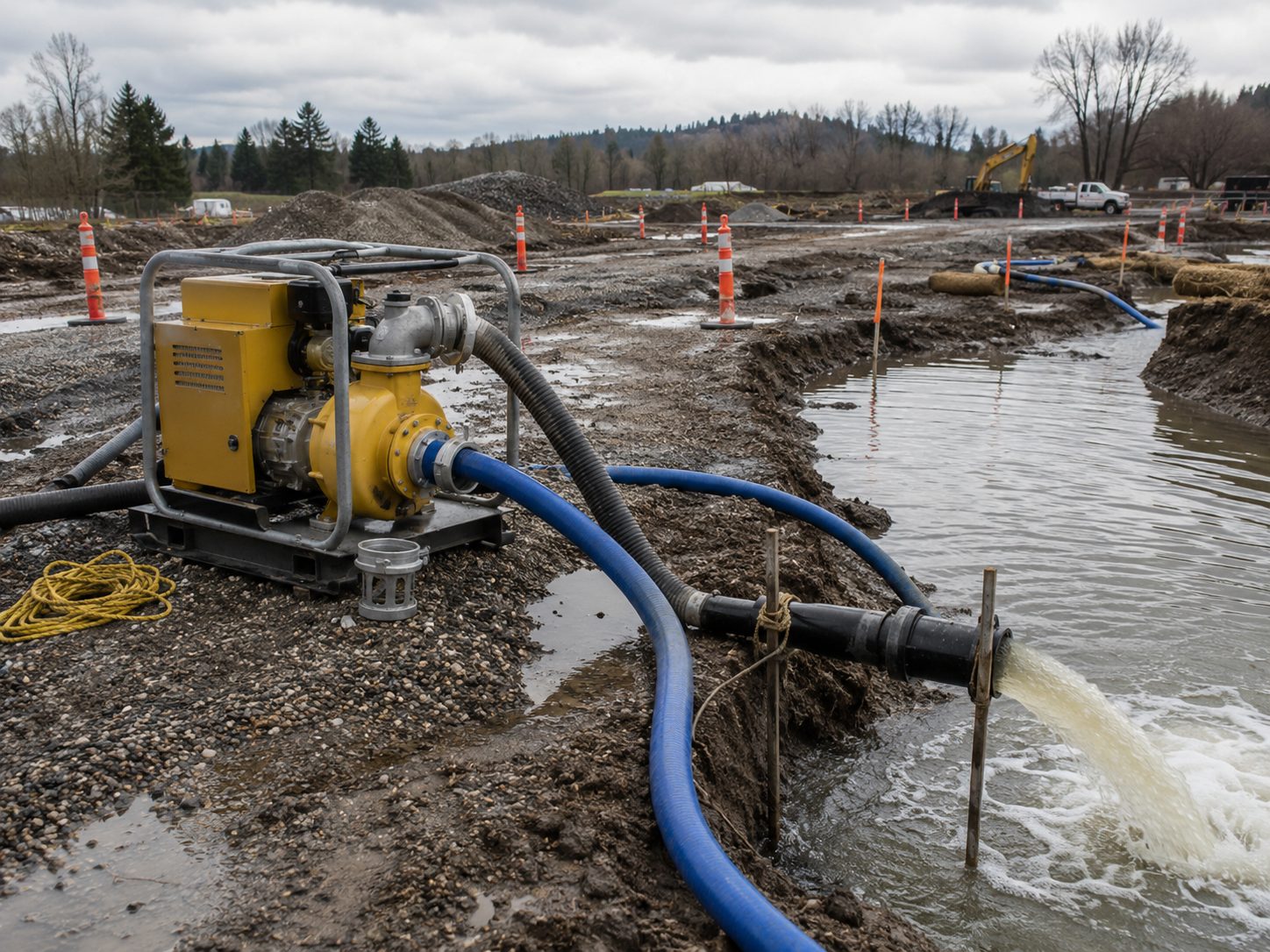 Dewatering pump
