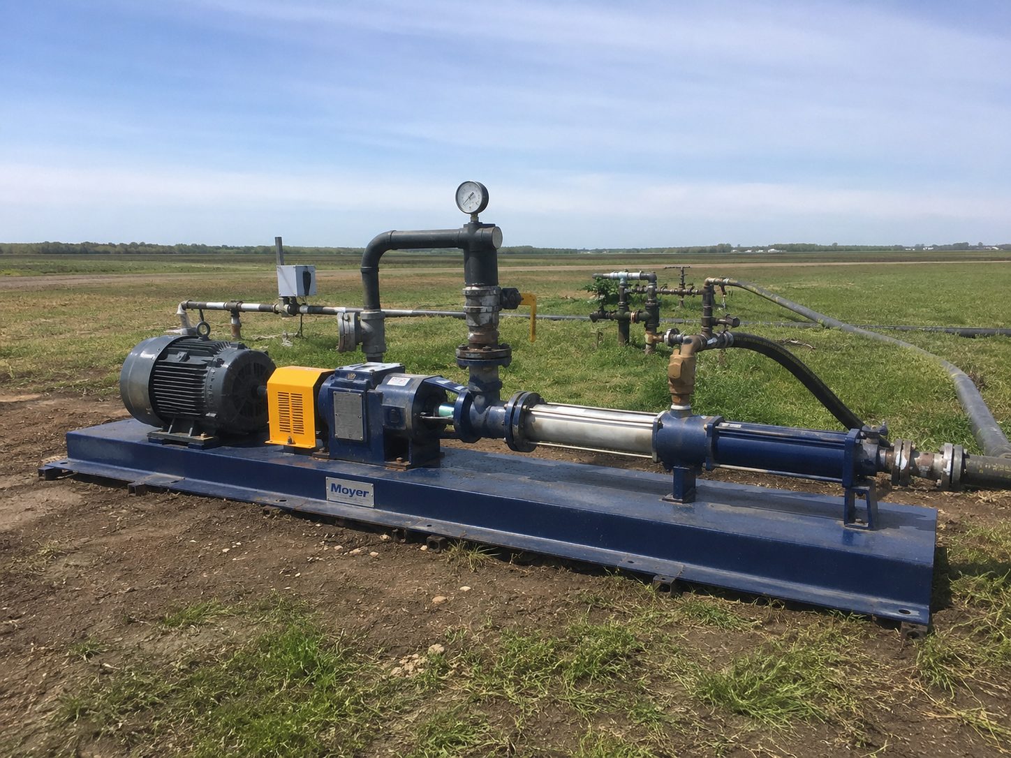 H-pump surface pumping installation
