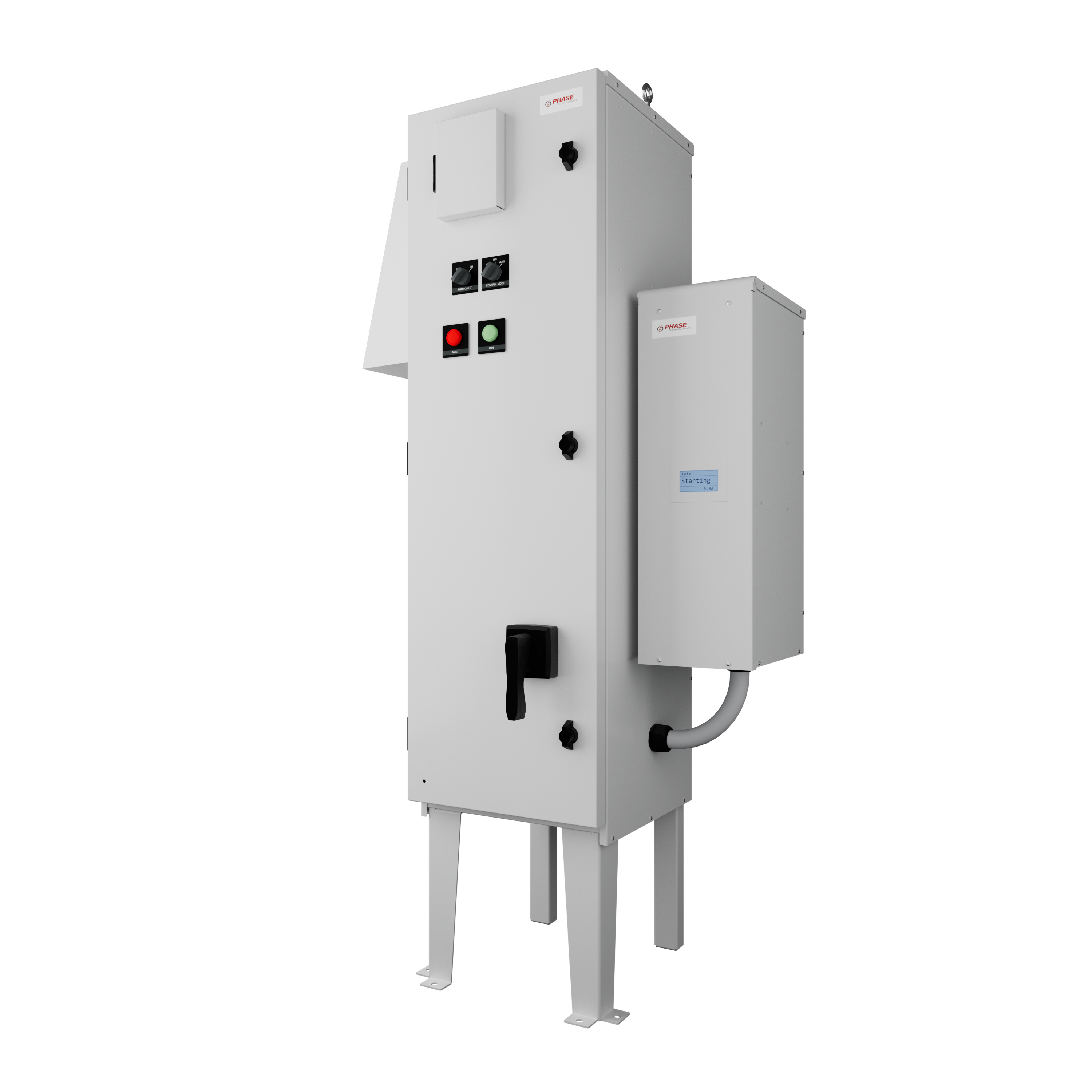 AuxPower all-in-one VFD and phase converter